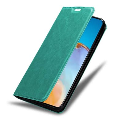 Huawei P40 Suojakuori Lompakkokotelo (Turkoosi)