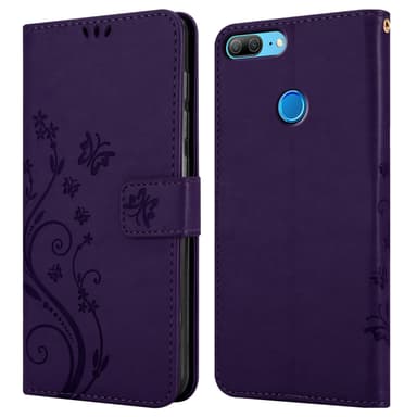 Honor 9X LITE Suojakuori Lompakkokotelo (Violetti)