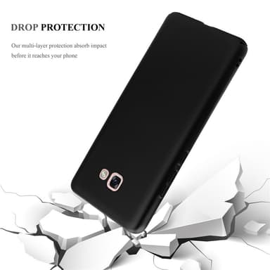 Samsung Galaxy A7 2017 Suojakuori Kotelo Cover (Musta)