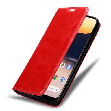 Nokia 2.3 Suojakuori Lompakkokotelo (Punainen)