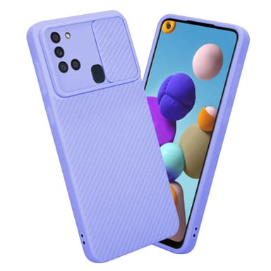 Samsung Galaxy A21s Suojakuori Kotelo (Violetti)
