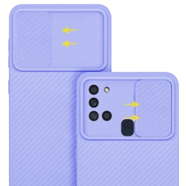 Samsung Galaxy A21s Suojakuori Kotelo (Violetti)