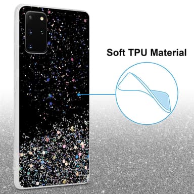 Samsung Galaxy S20 PLUS Suojakuori Kotelo (Musta)