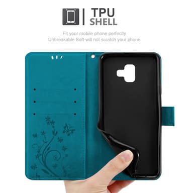 Samsung Galaxy J6 PLUS Suojakuori Lompakkokotelo