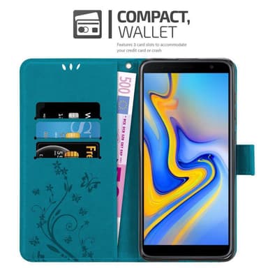 Samsung Galaxy J6 PLUS Suojakuori Lompakkokotelo