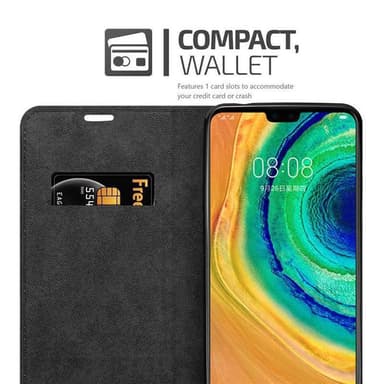 Huawei MATE 30 Suojakuori Lompakkokotelo (Punainen)