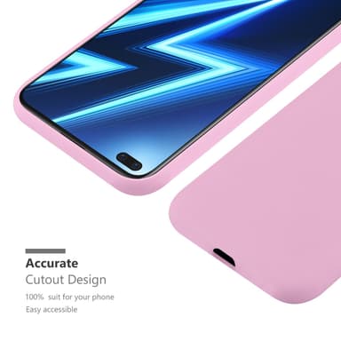 Suojakuori Realme 6 PRO Kotelo (Vaaleanpunainen)