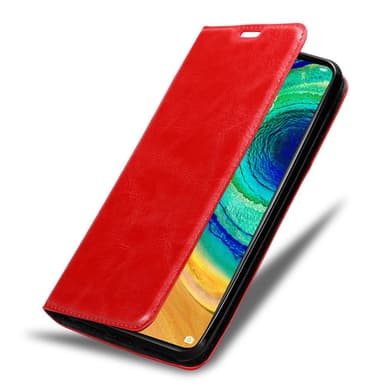 Huawei MATE 30 Suojakuori Lompakkokotelo (Punainen)