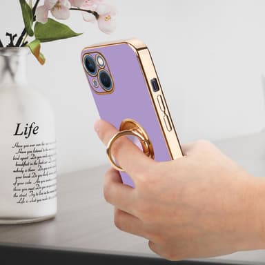 iPhone 14 Suojakuori Kotelo (Violetti)