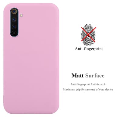 Suojakuori Realme 6 PRO Kotelo (Vaaleanpunainen)