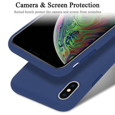 iPhone XS MAX Suojakuori Kotelo Case (Sininen)