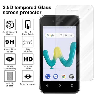 WIKO SUNNY 3 MINI Näytönsuoja Karkaistu lasi Suojakalvo