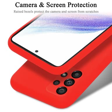 Samsung Galaxy A53 5G Suojakuori Kotelo (Punainen)