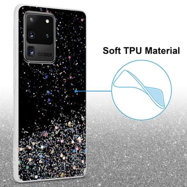 Samsung Galaxy S20 ULTRA Suojakuori Kotelo (Musta)