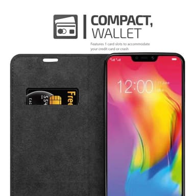 Vivo Y83 Suojakuori Lompakkokotelo (Ruskea)