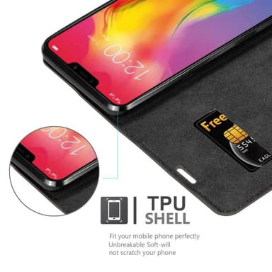 Vivo Y83 Suojakuori Lompakkokotelo (Ruskea)