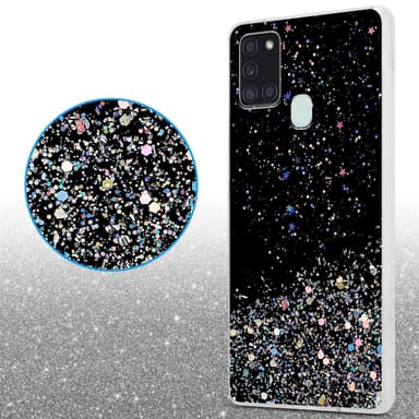 Samsung Galaxy A21s Suojakuori Kotelo (Musta)