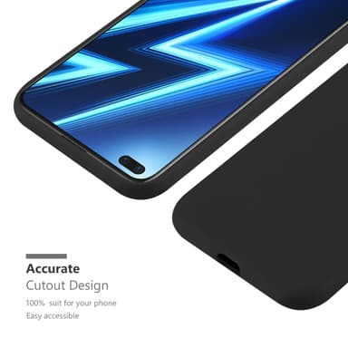 Suojakuori Realme 6 PRO Kotelo (Musta)