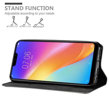 Vivo Y81i Suojakuori Lompakkokotelo (Ruskea)