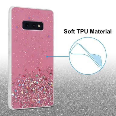 Samsung Galaxy S10e Suojakuori Kotelo (Vaaleanpunainen)