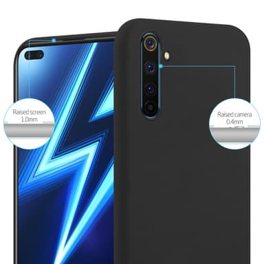 Suojakuori Realme 6 PRO Kotelo (Musta)