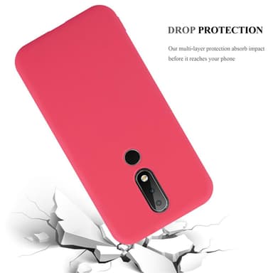 Suojakuori Nokia 6.1 PLUS / X6 Kotelo (Punainen)