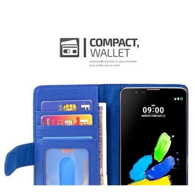 LG K8 2016 Suojakuori Kotelo (Sininen)