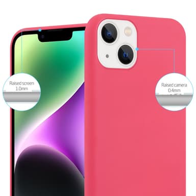 Suojakuori iPhone 14 PLUS Kotelo (Punainen)