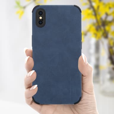iPhone X / XS Suojakuori Case Kotelo (Sininen)