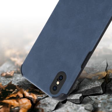iPhone X / XS Suojakuori Case Kotelo (Sininen)