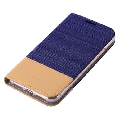 iPhone 13 Suojakuori Lompakkokotelo (Sininen)