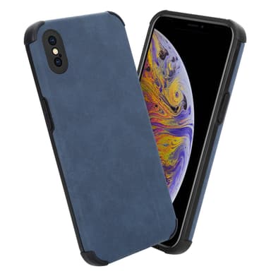 iPhone X / XS Suojakuori Case Kotelo (Sininen)