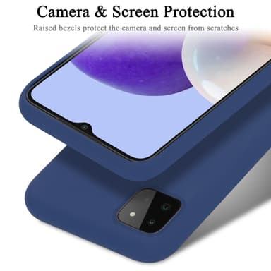 Samsung Galaxy A22 5G Suojakuori Kotelo (Sininen)
