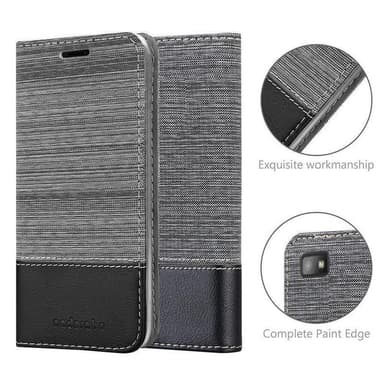Blackberry Z10 Suojakuori Lompakkokotelo (harmaa)