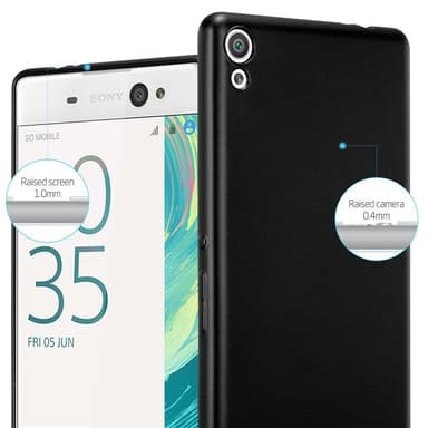 Sony Xperia XA ULTRA Suojakuori Kotelo (Musta)