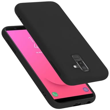 Samsung Galaxy A6 PLUS 2018 Suojakuori Kotelo (Musta)