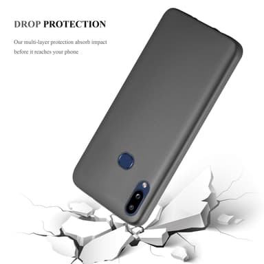 Samsung Galaxy A10s / M01s Suojakuori Kotelo (harmaa)