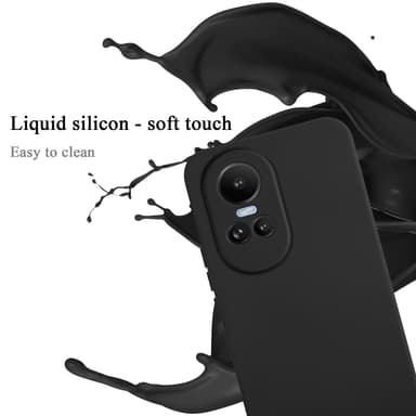 OPPO Reno 10 5G / 10 Pro 5G Suojakuori Kotelo (Musta)