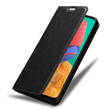 Samsung Galaxy M33 5G Suojakuori Lompakkokotelo (Musta)