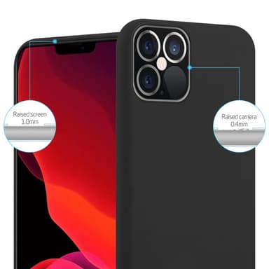 Suojakuori iPhone 12 PRO MAX Kotelo (Musta)