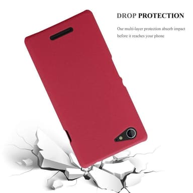 Sony Xperia E3 Suojakuori Kotelo Case (Punainen)