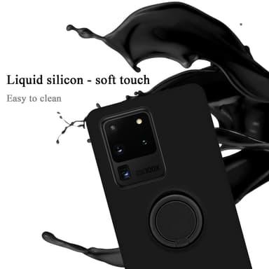 Samsung Galaxy S20 ULTRA Suojakuori Kotelo (Musta)