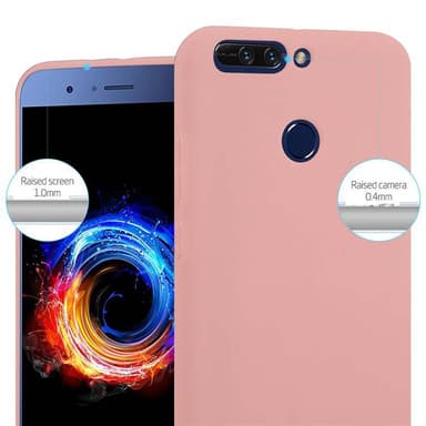 Suojakuori Honor 8 PRO Kotelo (Vaaleanpunainen)