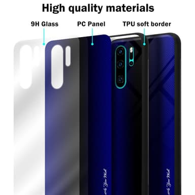 Huawei P30 PRO Suojakuori Kotelo (Violetti)