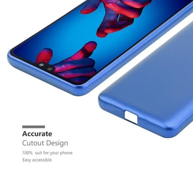 Huawei P20 Suojakuori Kotelo (Sininen)
