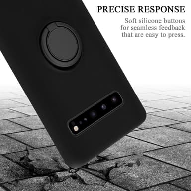 Samsung Galaxy S10 5G Suojakuori Kotelo (Musta)