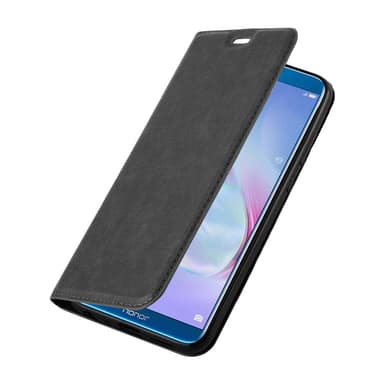 Honor 9 LITE Suojakuori Lompakkokotelo (Musta)