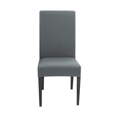 6x Tuolinpäälliset Tuolien suojus (harmaa)