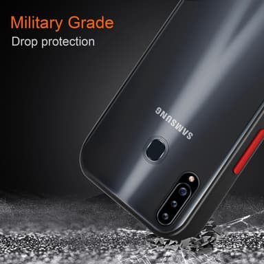 Samsung Galaxy A20s Suojakuori Kotelo (Läpinäkyvä)