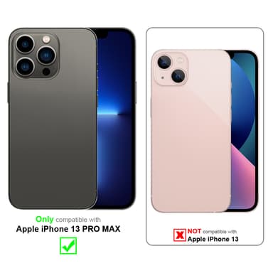 iPhone 13 PRO MAX Suojakuori Kotelo (Vaaleanpunainen)